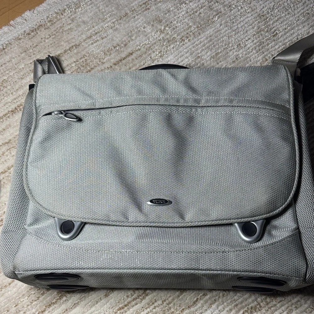 Tumi grey laptop Bag